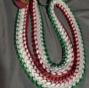 Double Braided ribbon lei